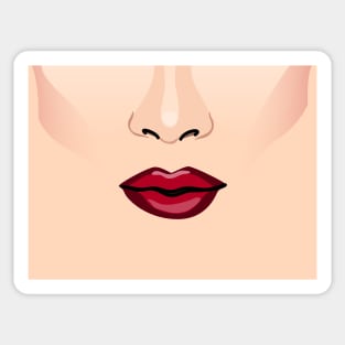 Drag Queen Mouth Sticker